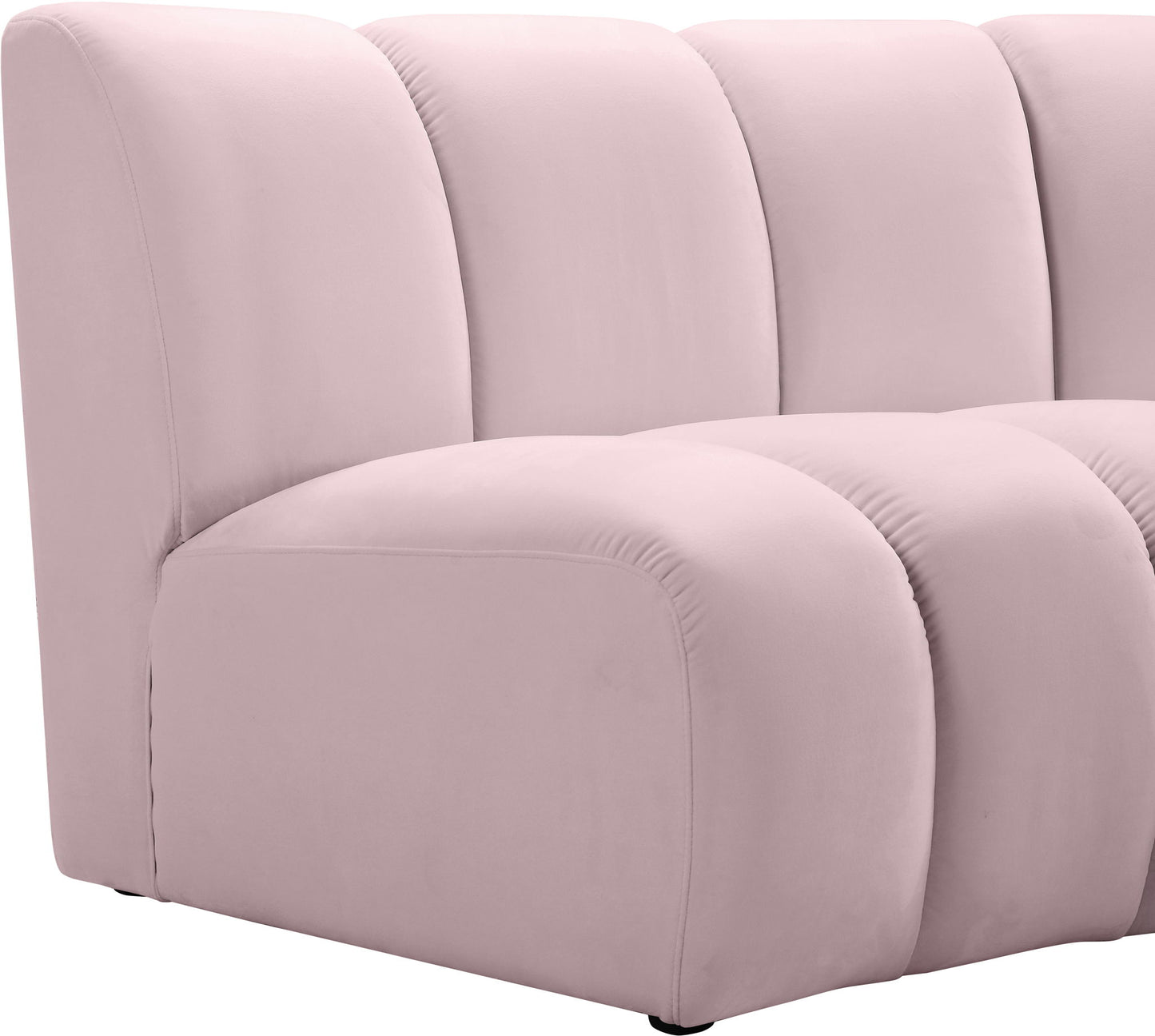 Infinity - 8 Piece Velvet Modular Sectional