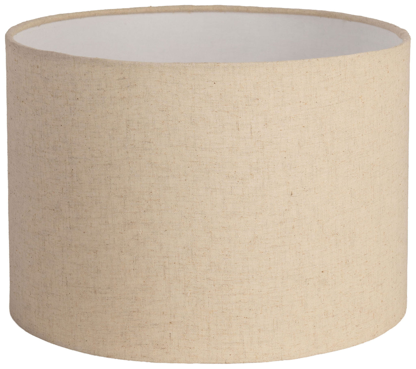 Orenda - Mango Wood Base And Linen Textured Fabric Shade Table Lamp - Travertine / Natural