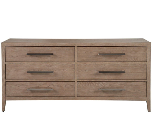 Modern - Cove Drawer Dresser - Dark Brown