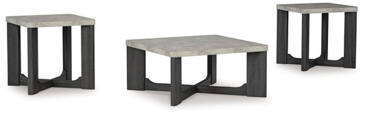 Sharstorm - Occasional Table Set (Set of 3) - Two-tone Gray