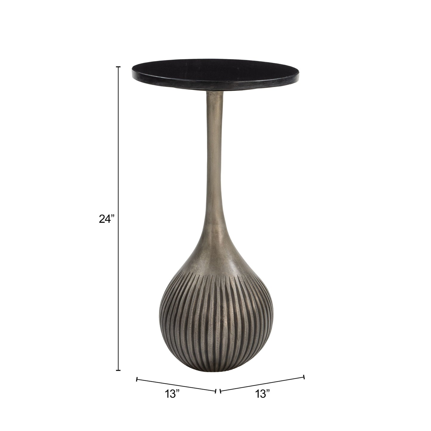 Ionis - Accent Table - Black