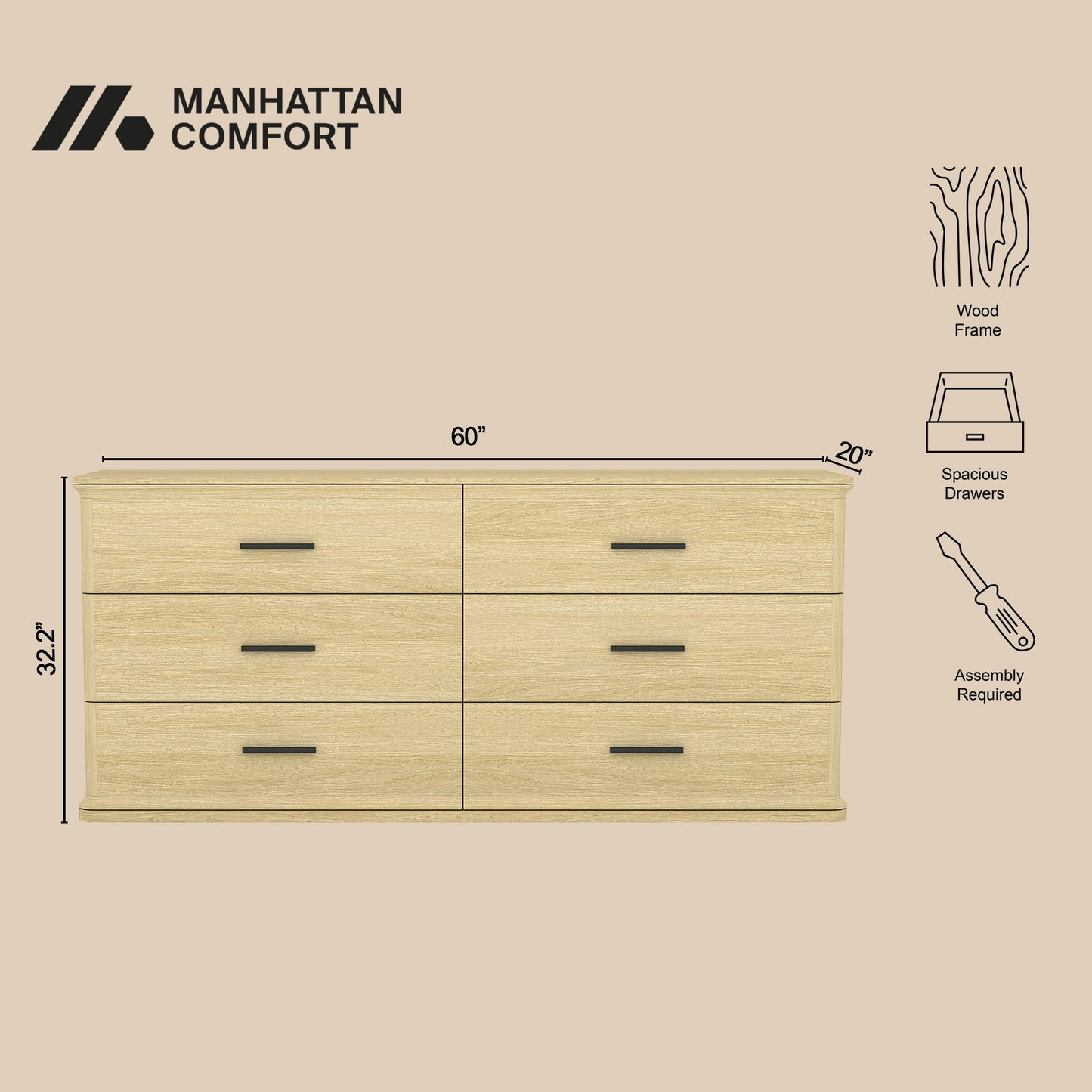 Manhattan Clifford - Dresser