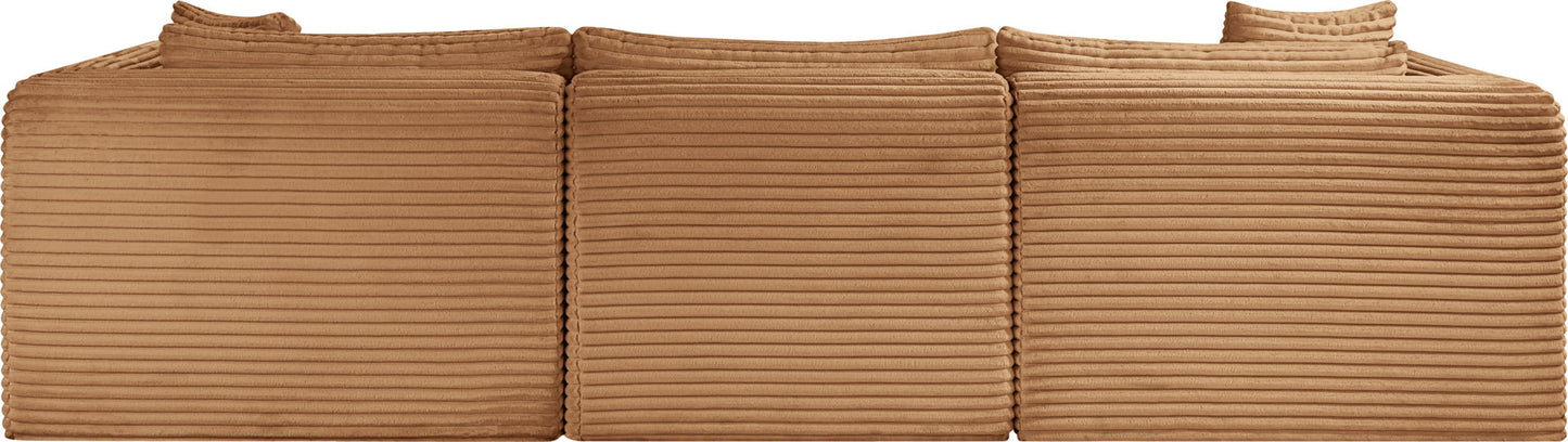 Shaggy - Fabric 4 Piece Modular Sectional