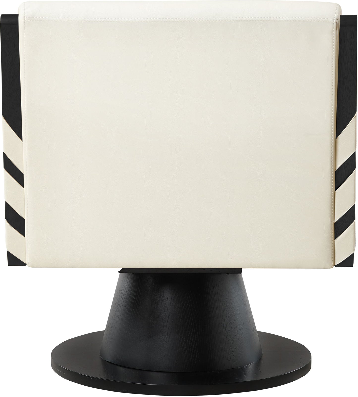 Millwin - Swivel Accent Chair With Black Base