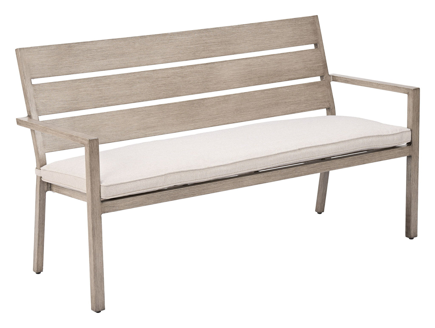 Reefline - Bench (Set of 2) - Gray / Light Brown