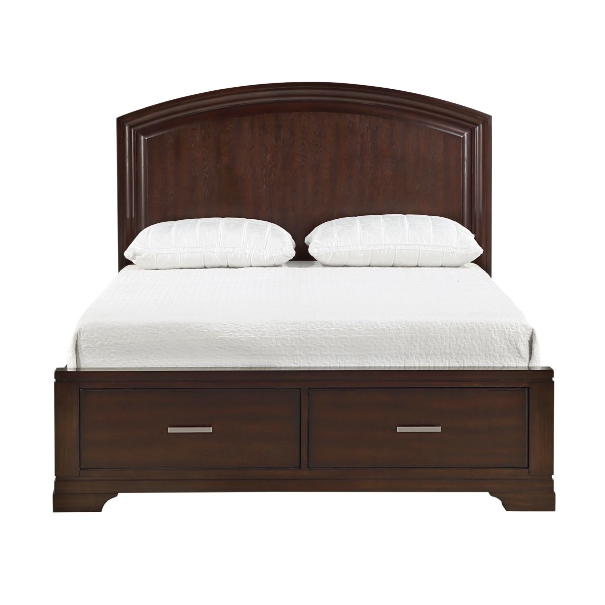 Hudson Queen Platform Bed with Footboard Storage