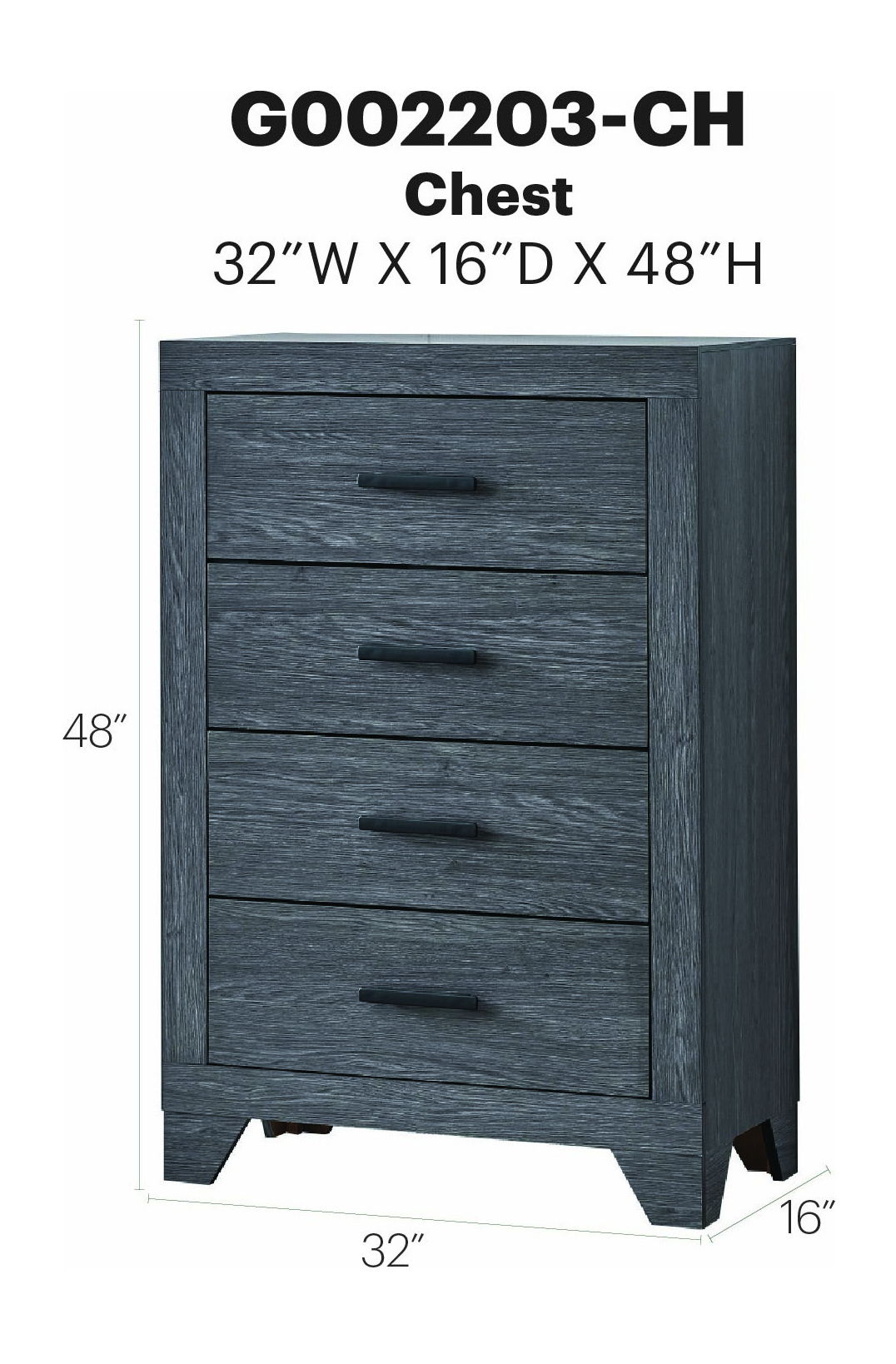 Glory Furniture - Plano - Chest