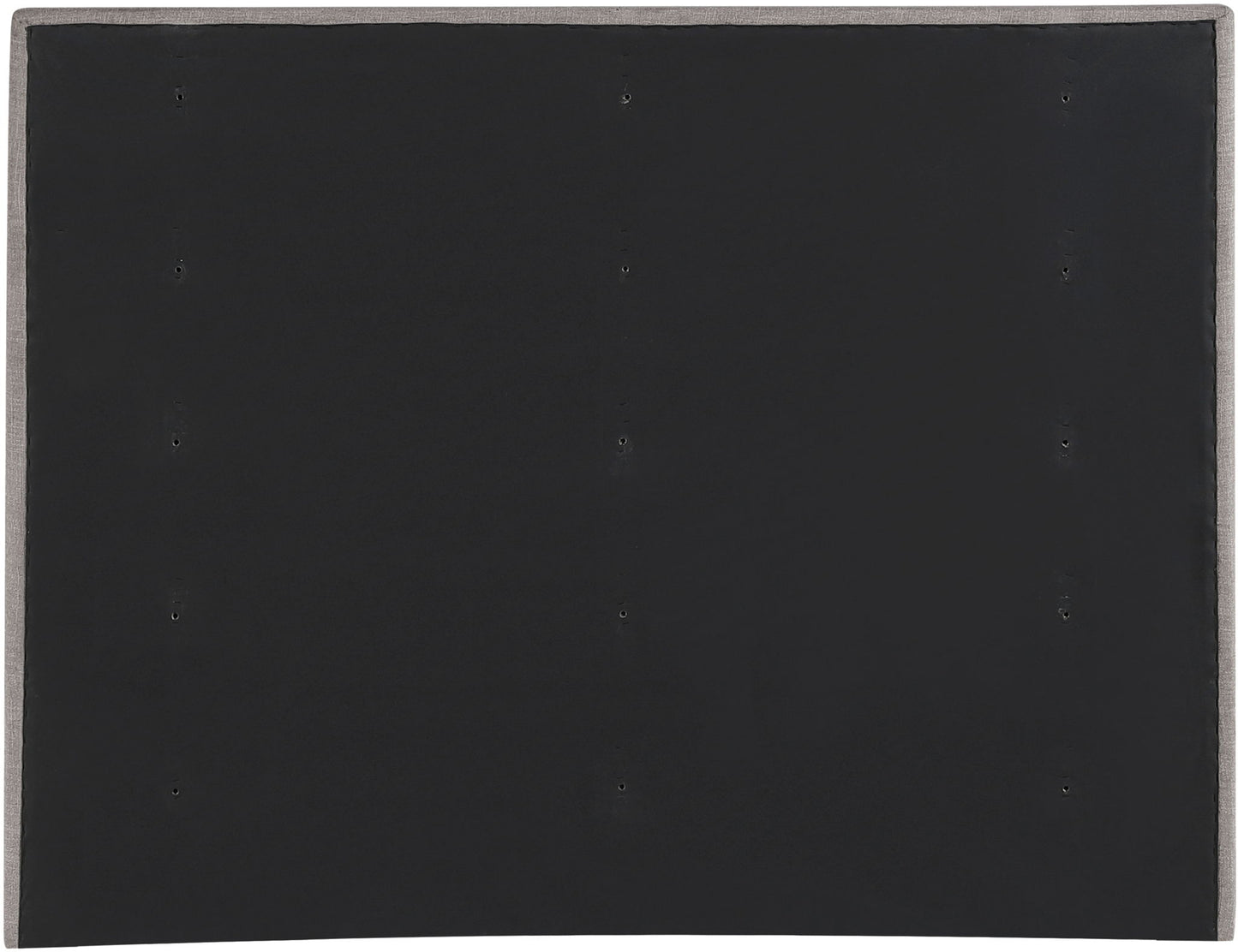 Adam - Linen Fabric Bed With 52" Headboard