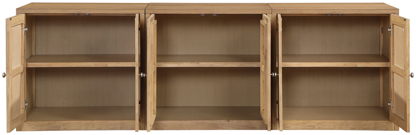Vero - Solid Wood And Oak Venee Sideboard/Buffet