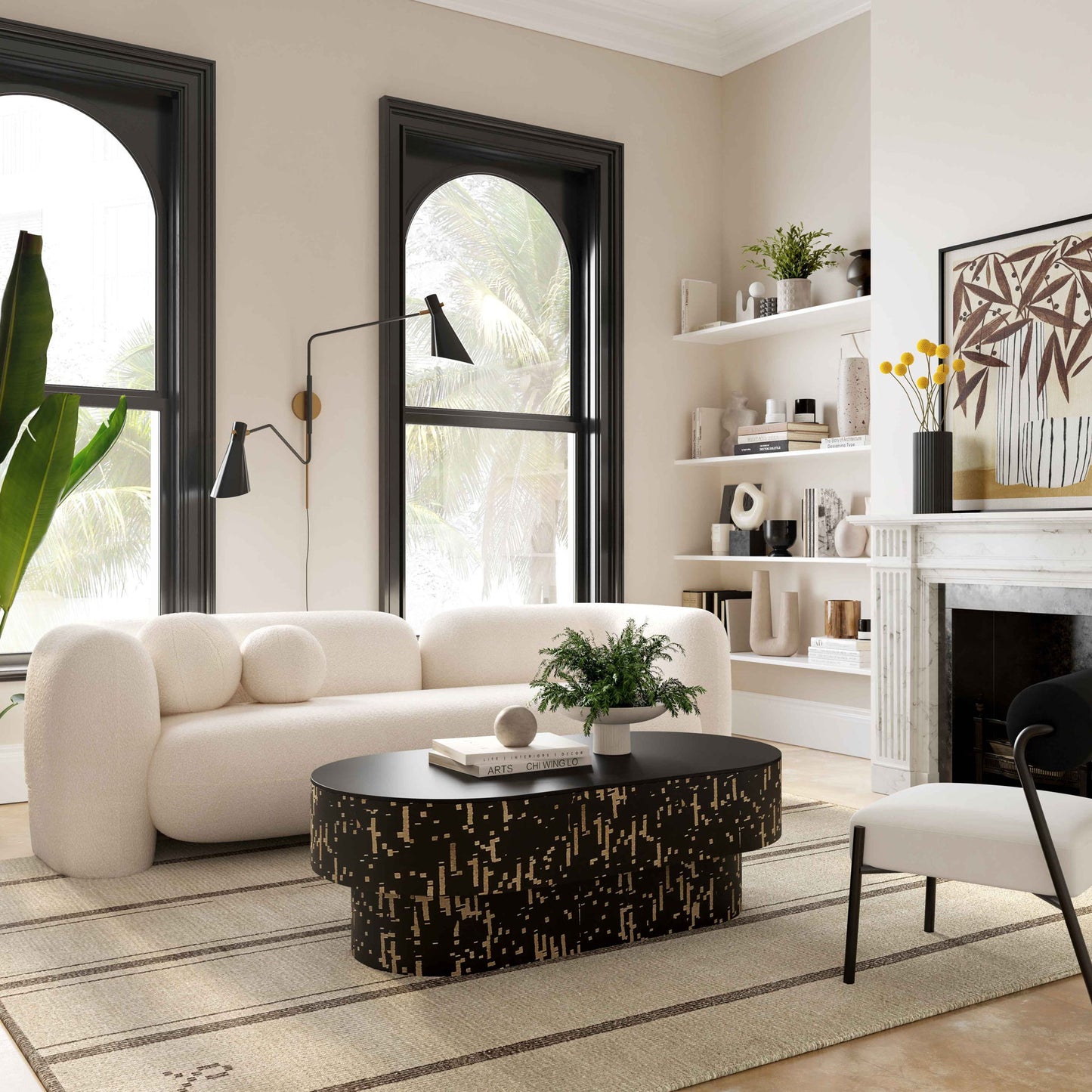 Amelie - Faux Fur Sofa