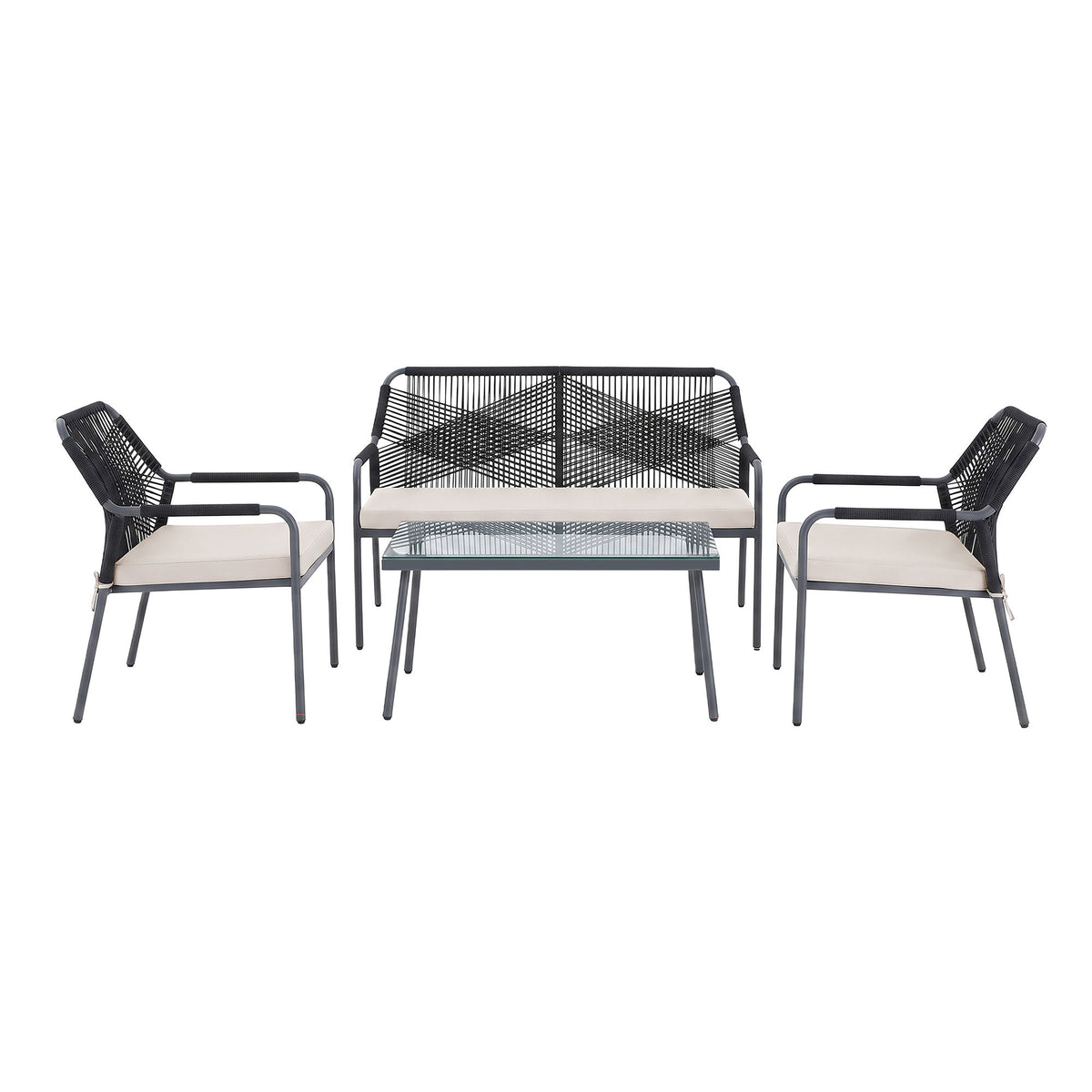 Manhattan Seabreeze -  4-Piece Conversation Set