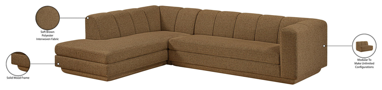 Modari - Sectional - Brown