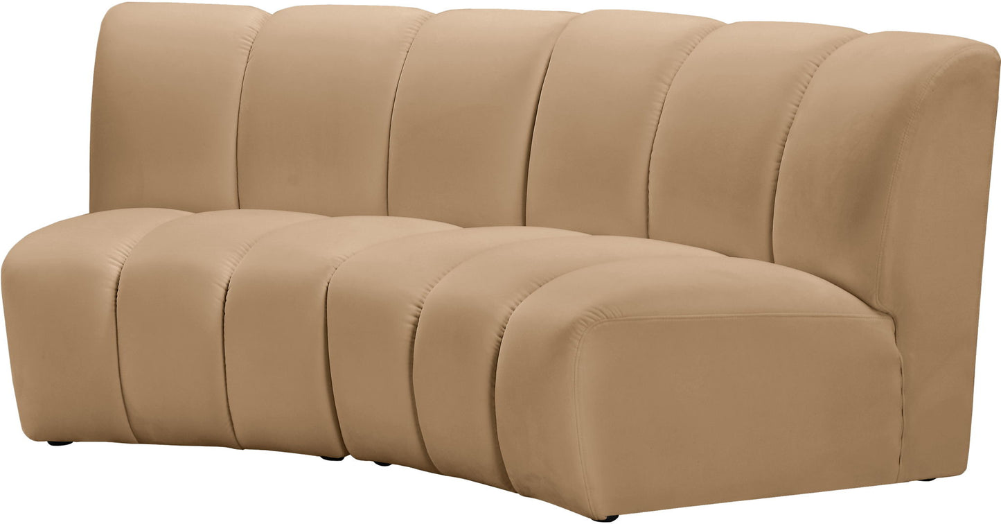 Infinity - 2 Piece Modular Sectional - Camel