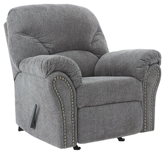 Allmaxx - Rocker Recliner - Pewter