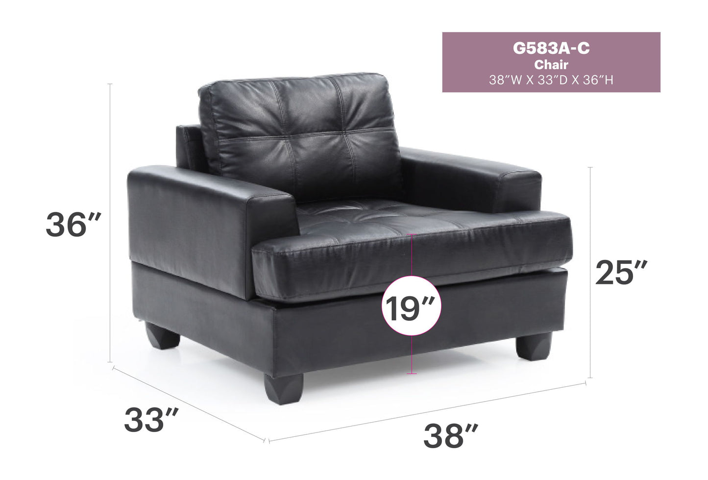 Glory Furniture - Sandridge - Chair