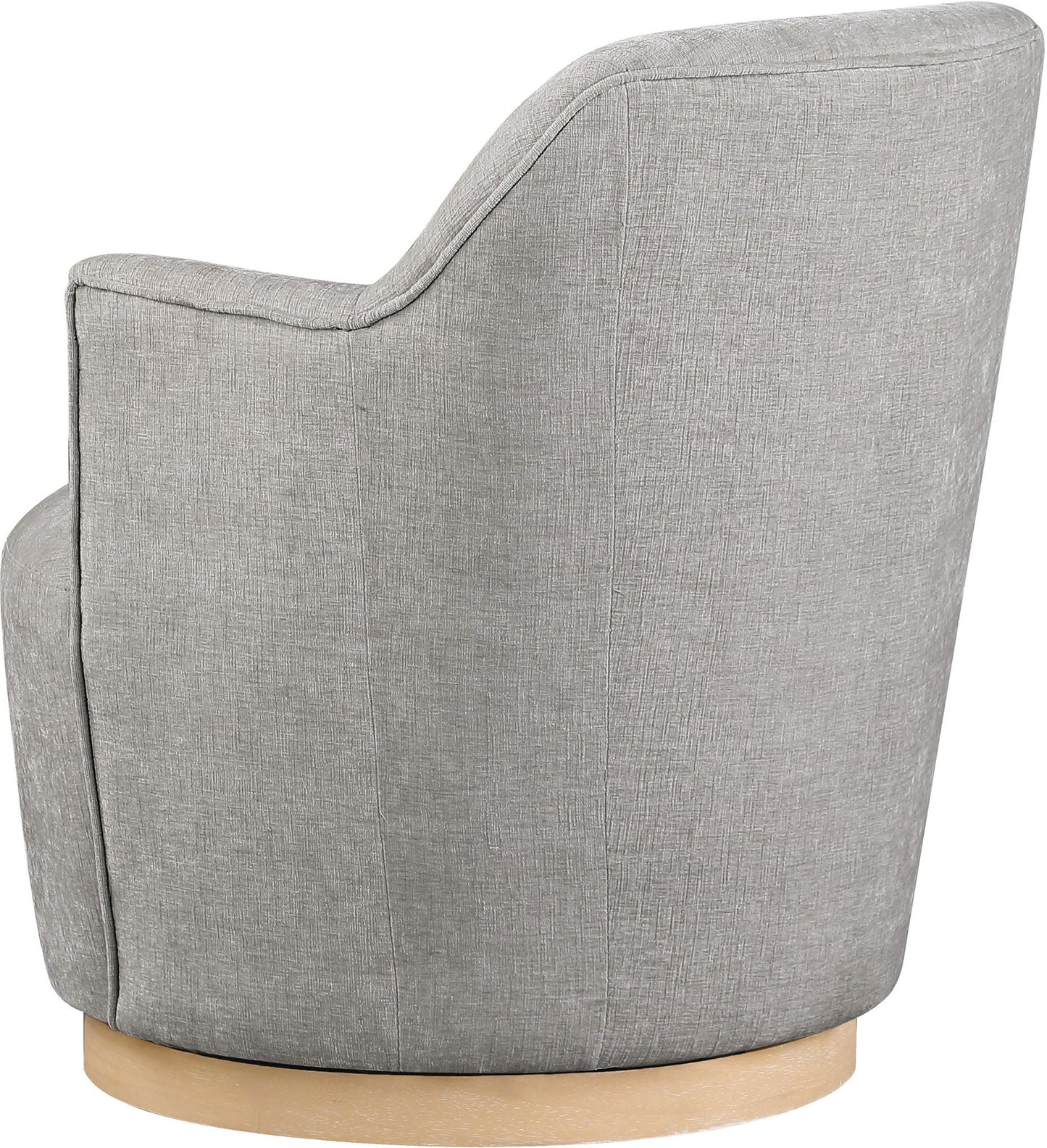 Clarita - Chenille Swivel Accent Chair