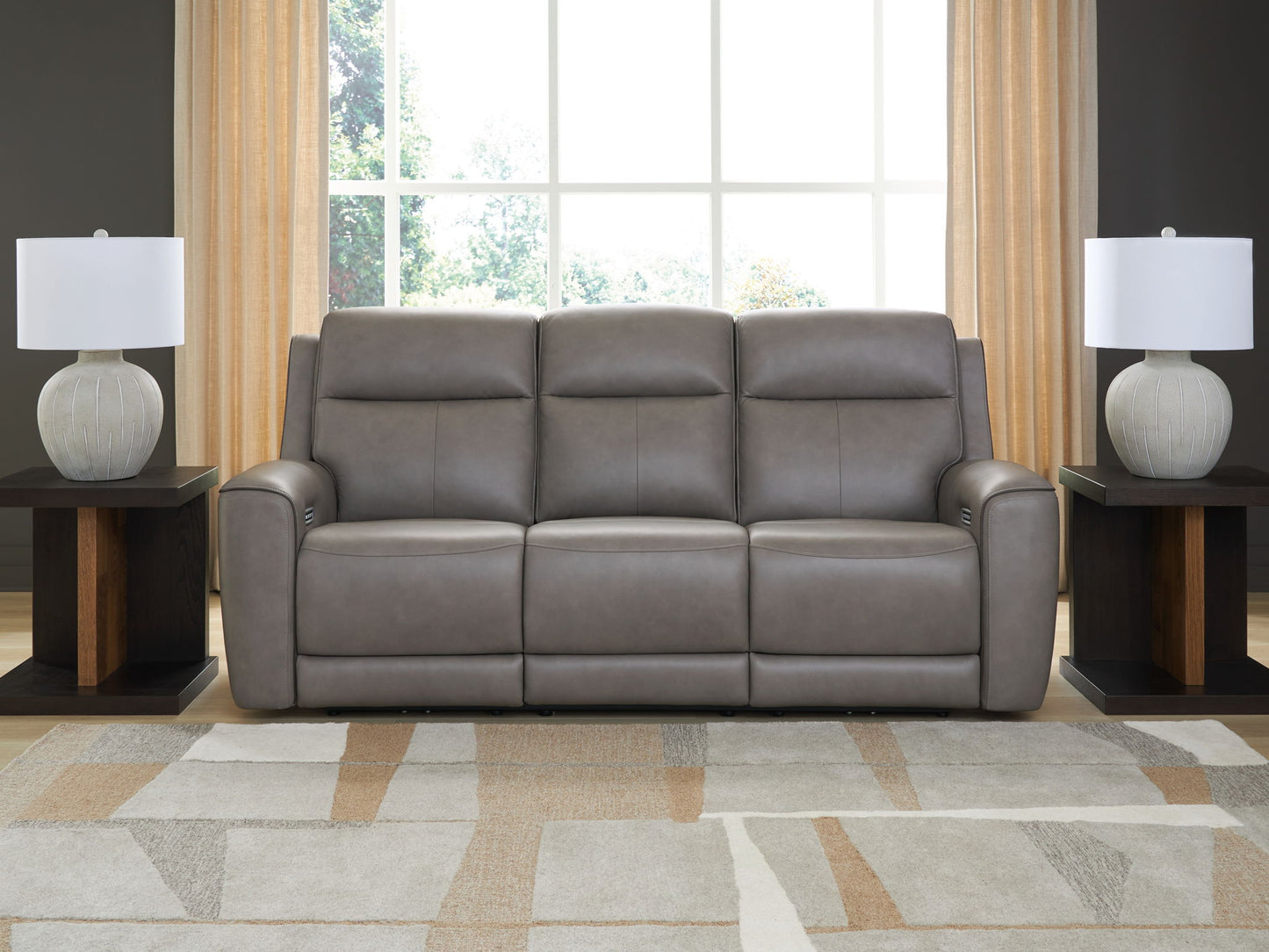 5Z-Comfort - Relaxation - Power Reclining Sofa With Adj Headrest