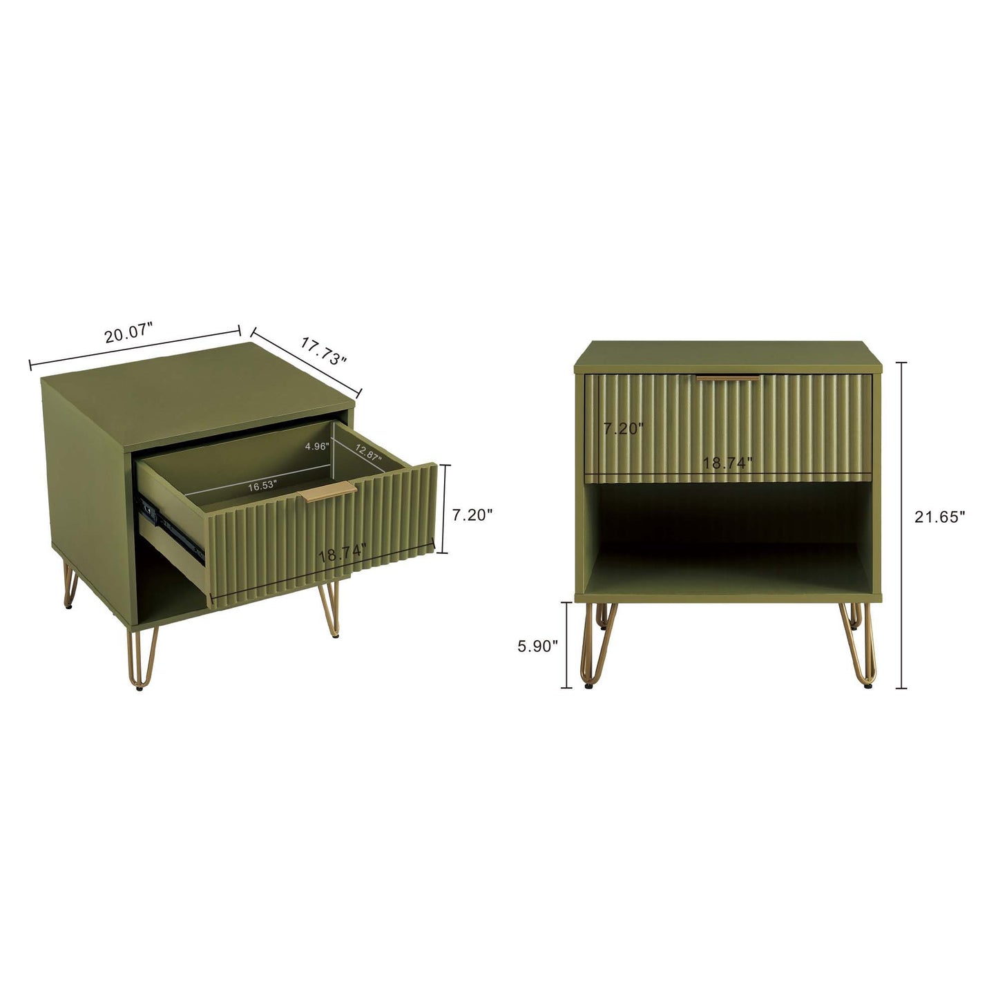 Manhattan Dumbo - Nightstand