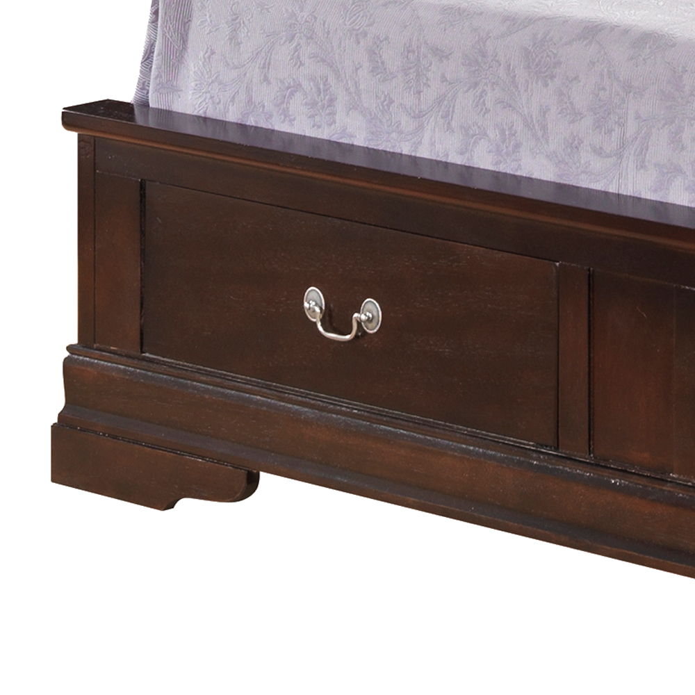 Glory Furniture - Louis Phillipe - Storage Bed