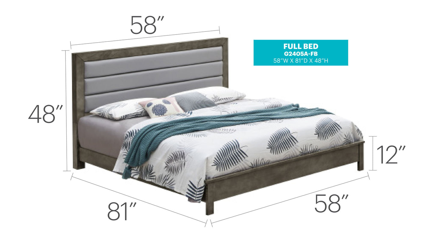 Glory Furniture - Burlington - Upholstered Bed