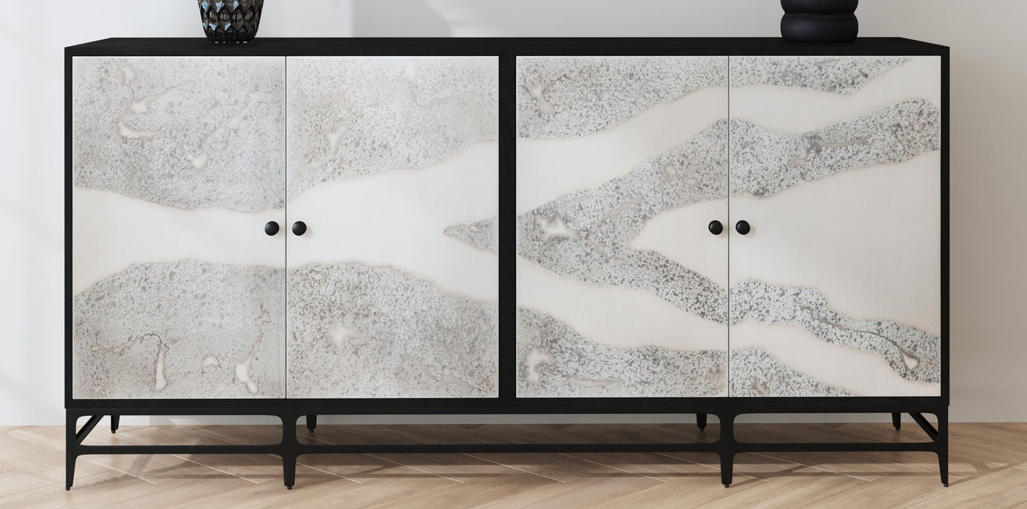 Caspar - Iron Sideboard - Black