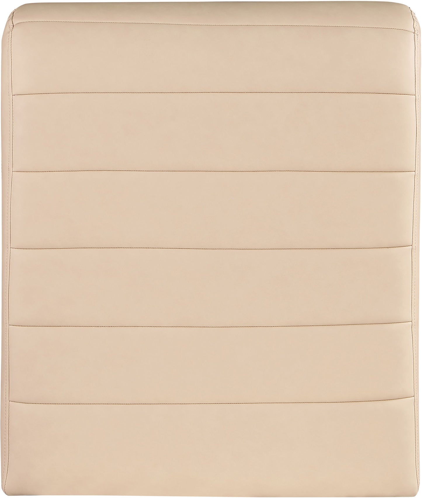 Ivy - Faux Leather Accent Chair - Tan