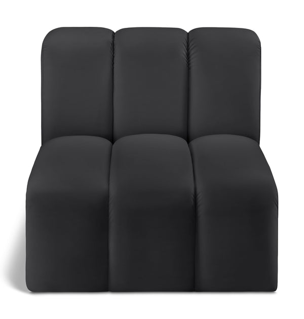 Arc - Faux Leather Straight Chair