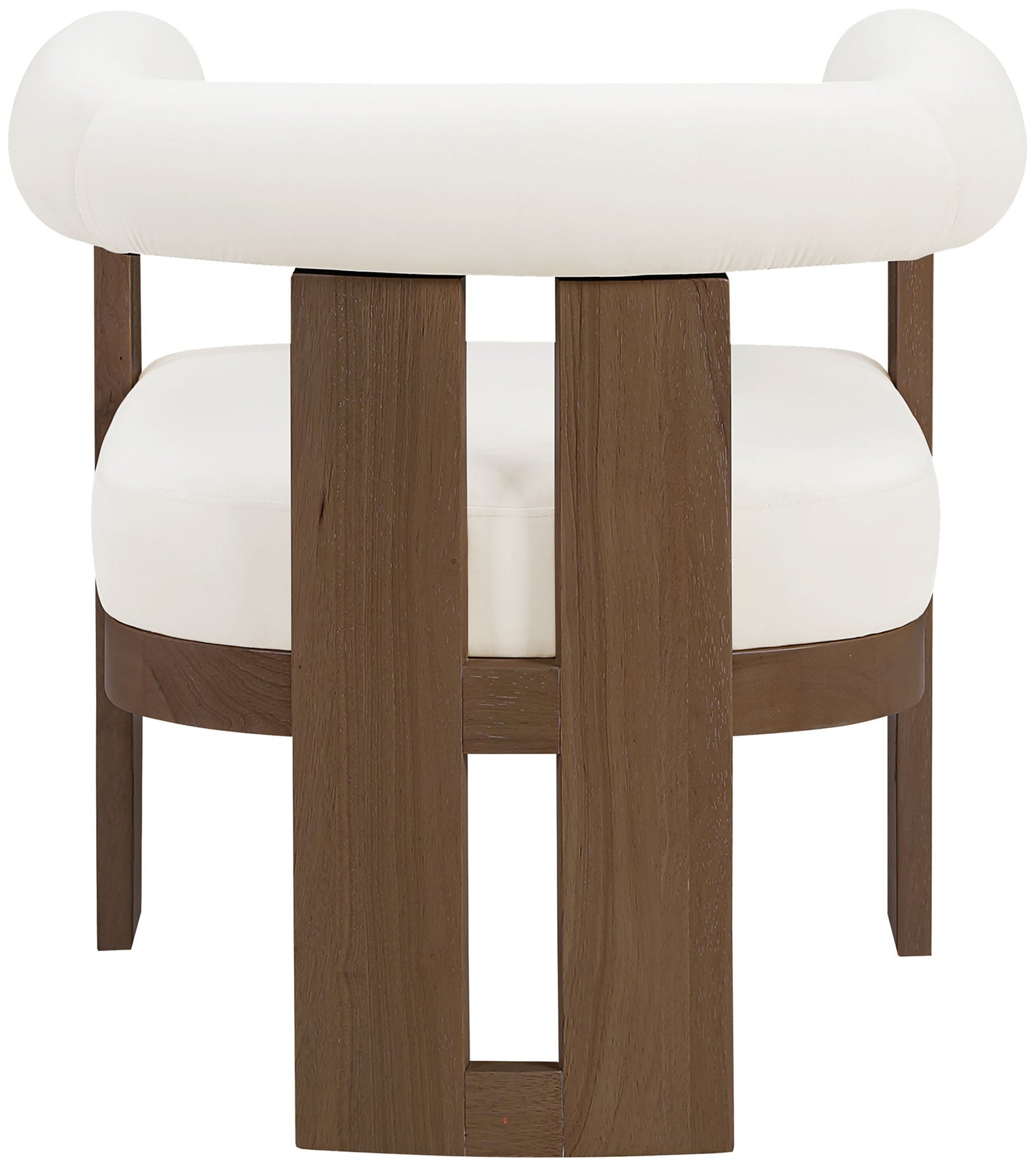 Arienzo - Performance Fabric Upholstered Accent Chair - Walnut Base