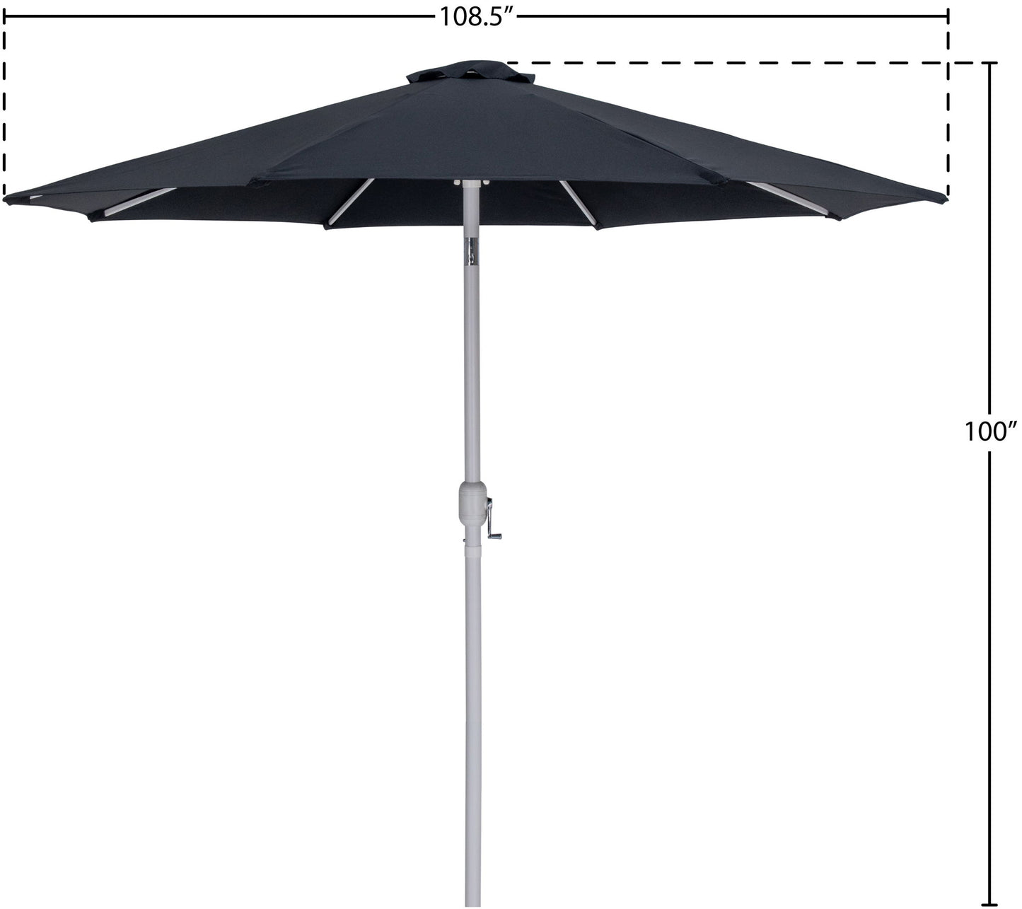 Fiji - Patio Umbrella With White Pole