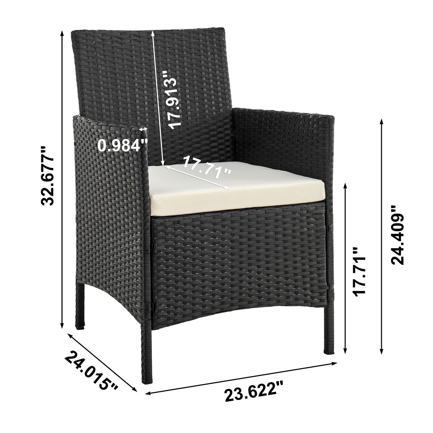 Manhattan Imperia - 3-Piece Conversation Set