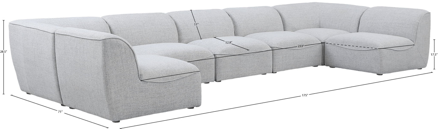 Miramar - 7 Piece Modular Sectional