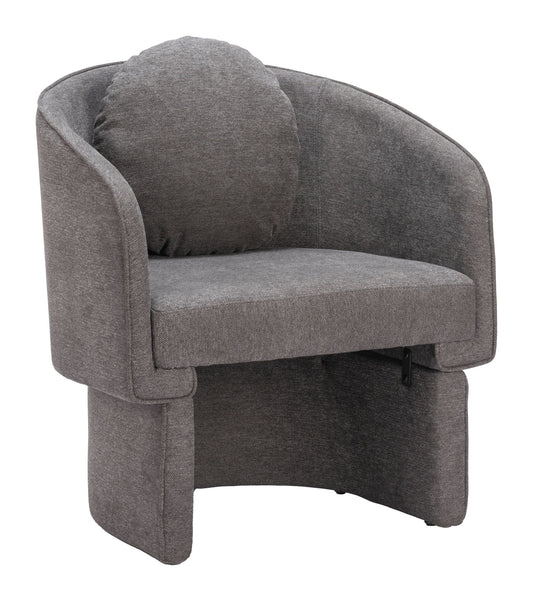 Olya - Accent Chair - Truffle Gray