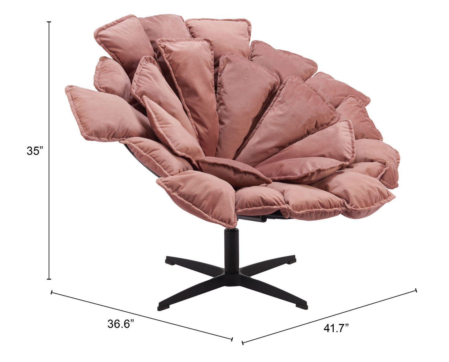 Kipas - Accent Chair - Pink