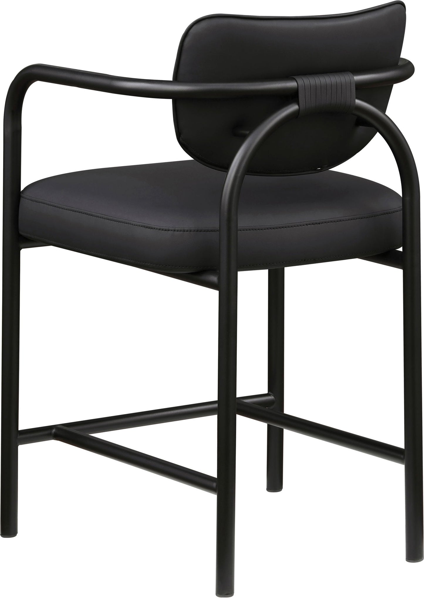 Serava - Vegan Leather Upholstered Bar Stool