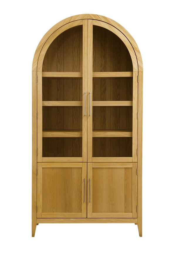 Fynn - Display Cabinet - Blonde Tan