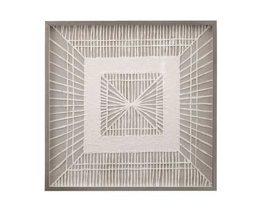 Bedford Canvas Art - Beige