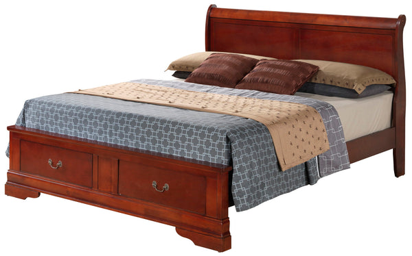 Glory Furniture - Louis Phillipe - Storage Bed