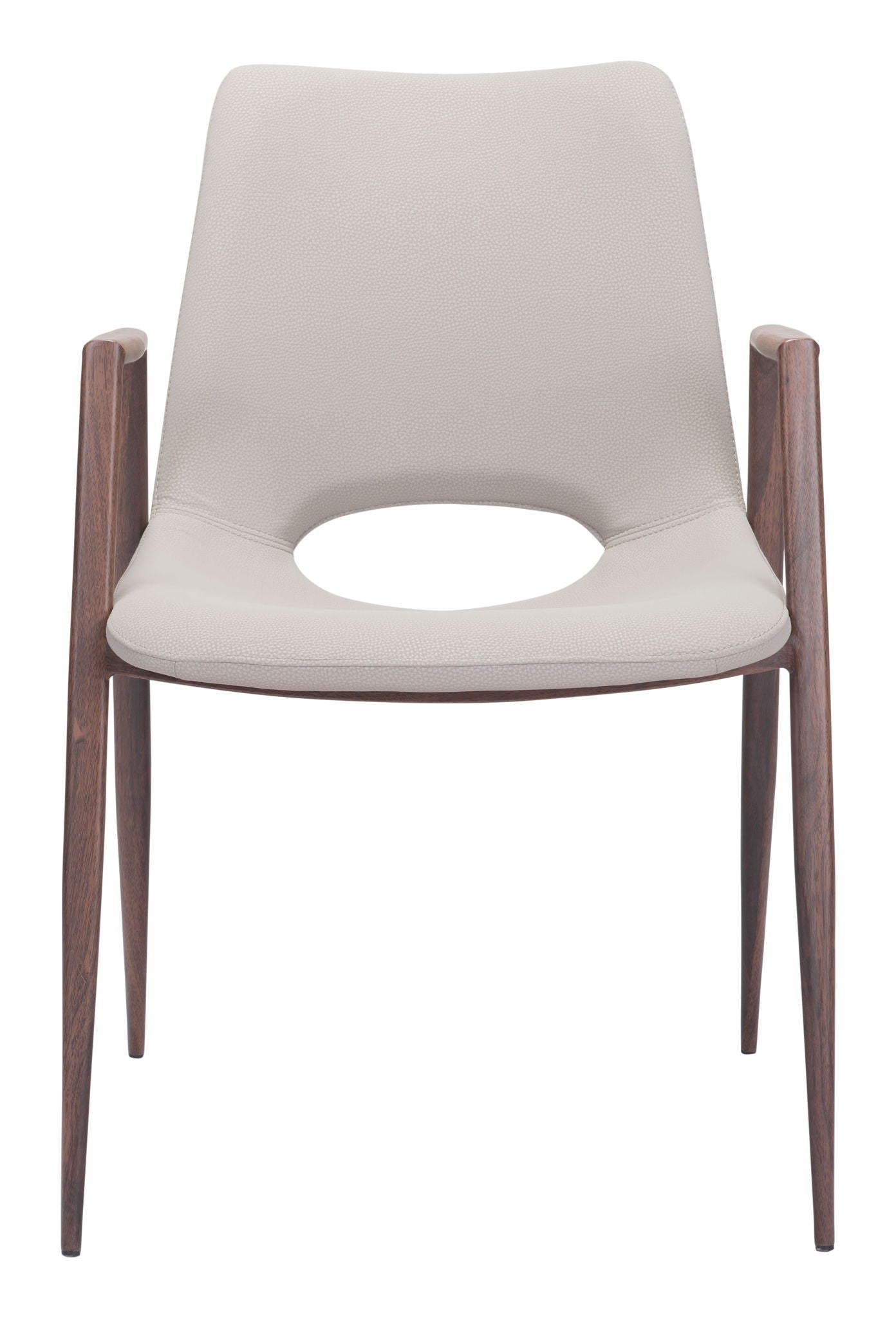 Desi - Dining Chair Walnut Legs (Set of 2)