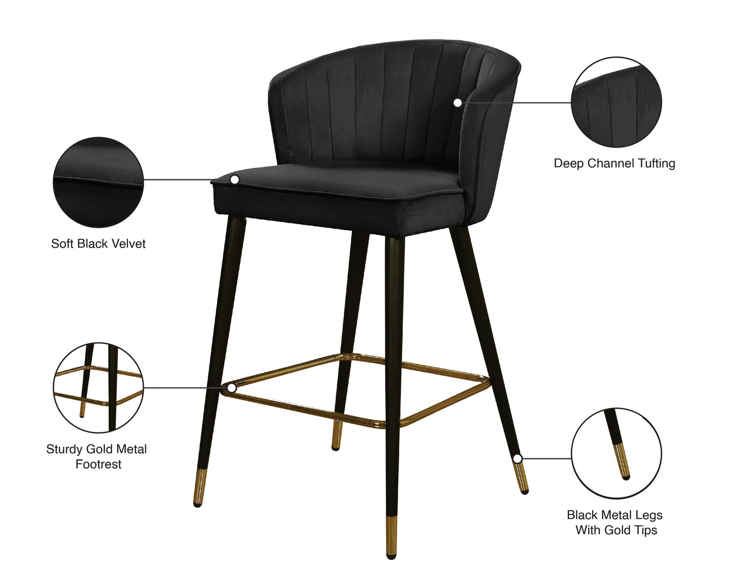 Cassie - Stool (Set of 2)