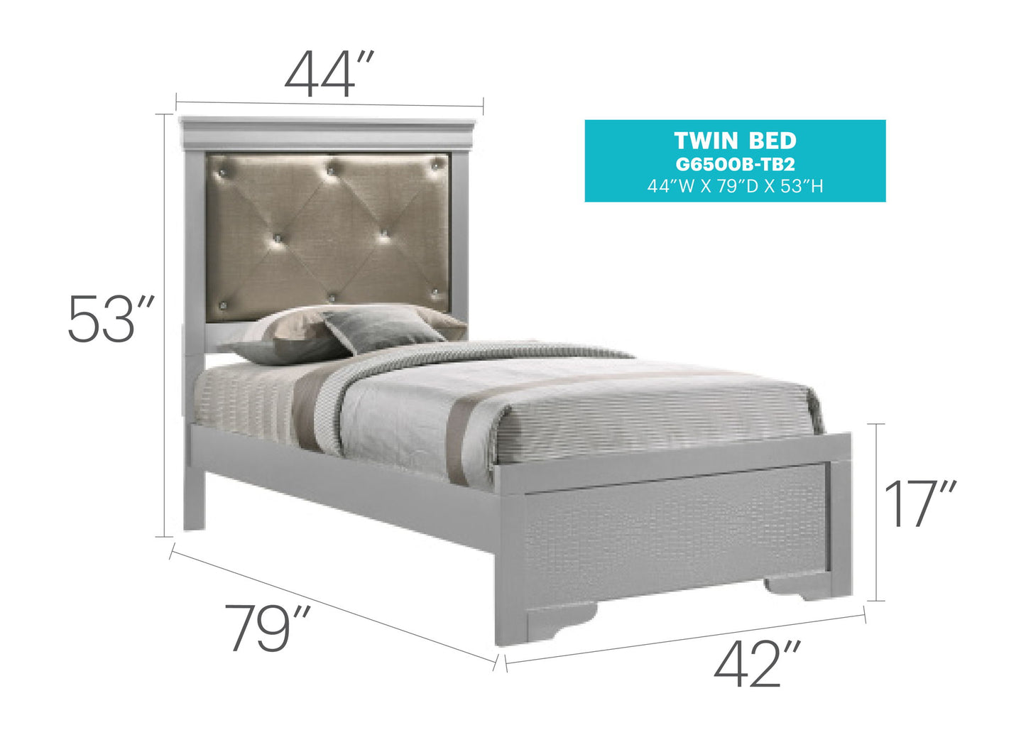 Glory Furniture - Lorana - Bed