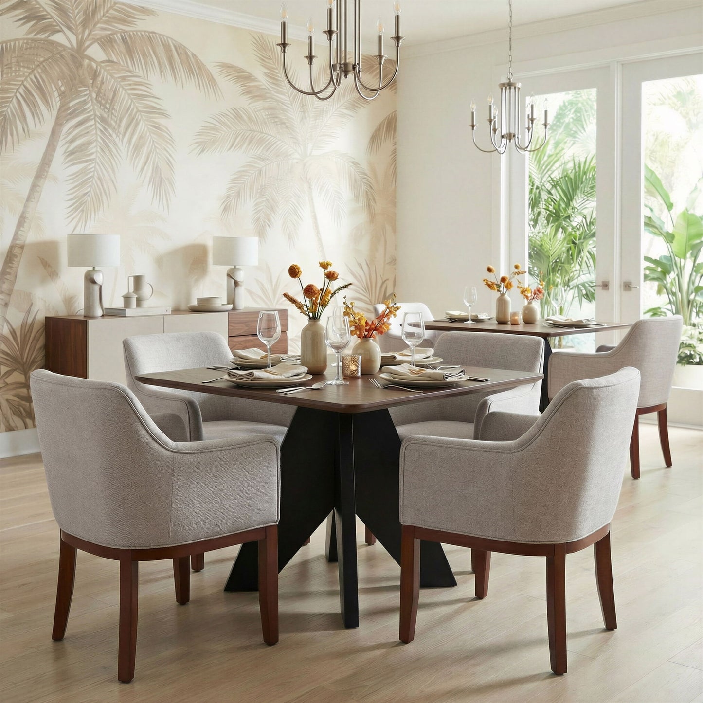 Berbera - Dining Chair - Gray