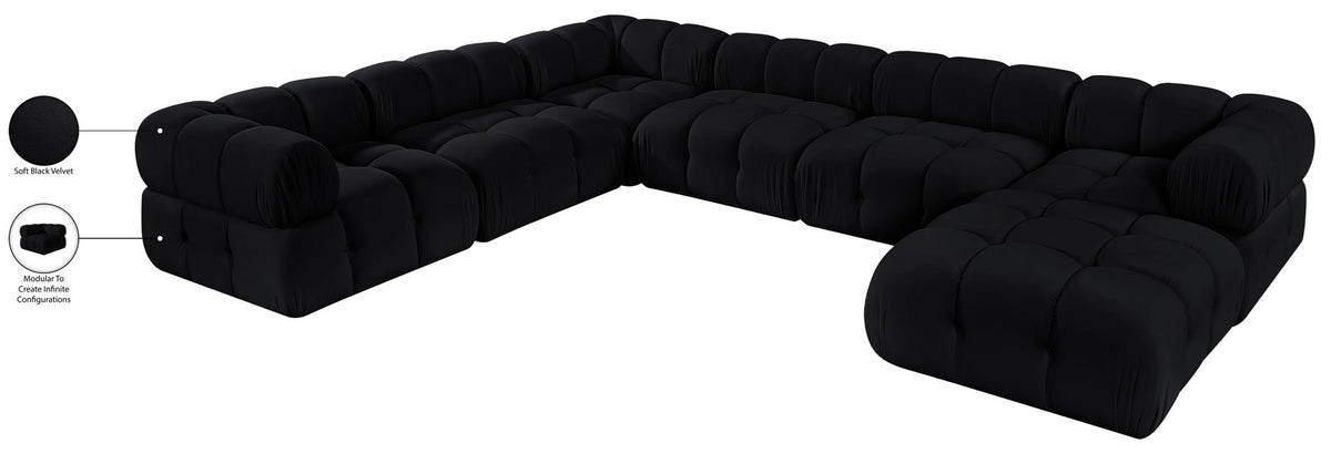 Orin - 7 Piece Modular Sectional (3 Modular Chairs, 3 Corner Chairs & Ottoman)
