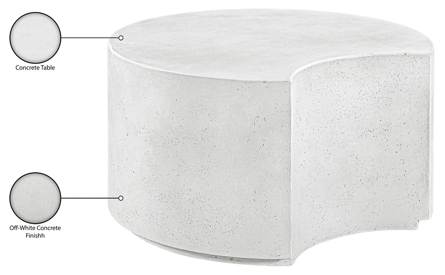 Imperia - Concrete Indoor/Outdoor Table