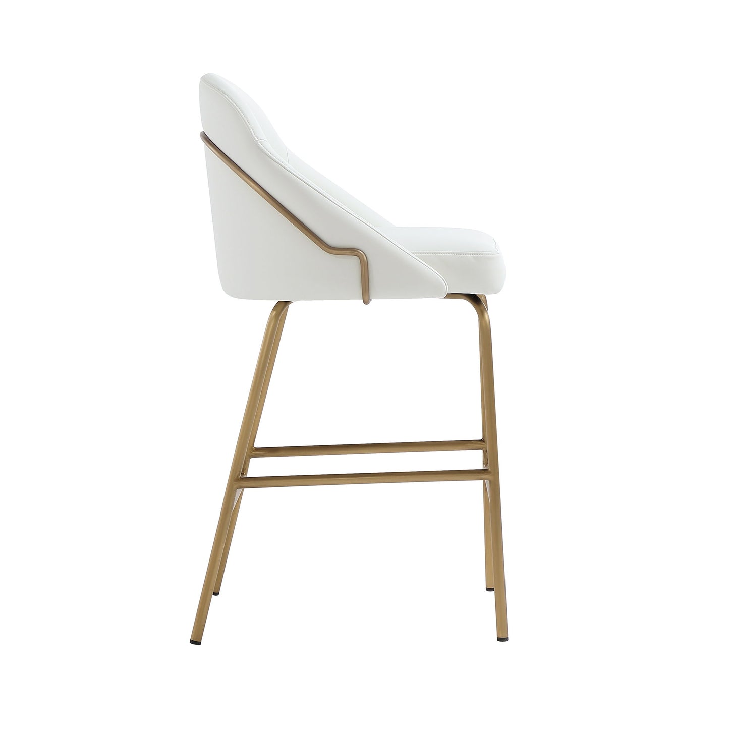 Manhattan Gracie - Counter Stool With Gold Base