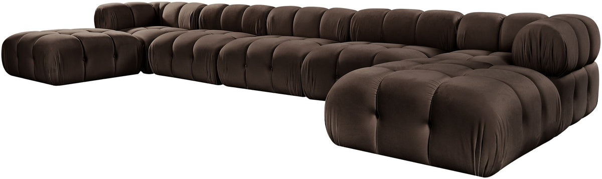 Orin - 7 Piece Modular Sectional (3 Modular Chairs, 2 Corner Chairs & 2 Ottomans)