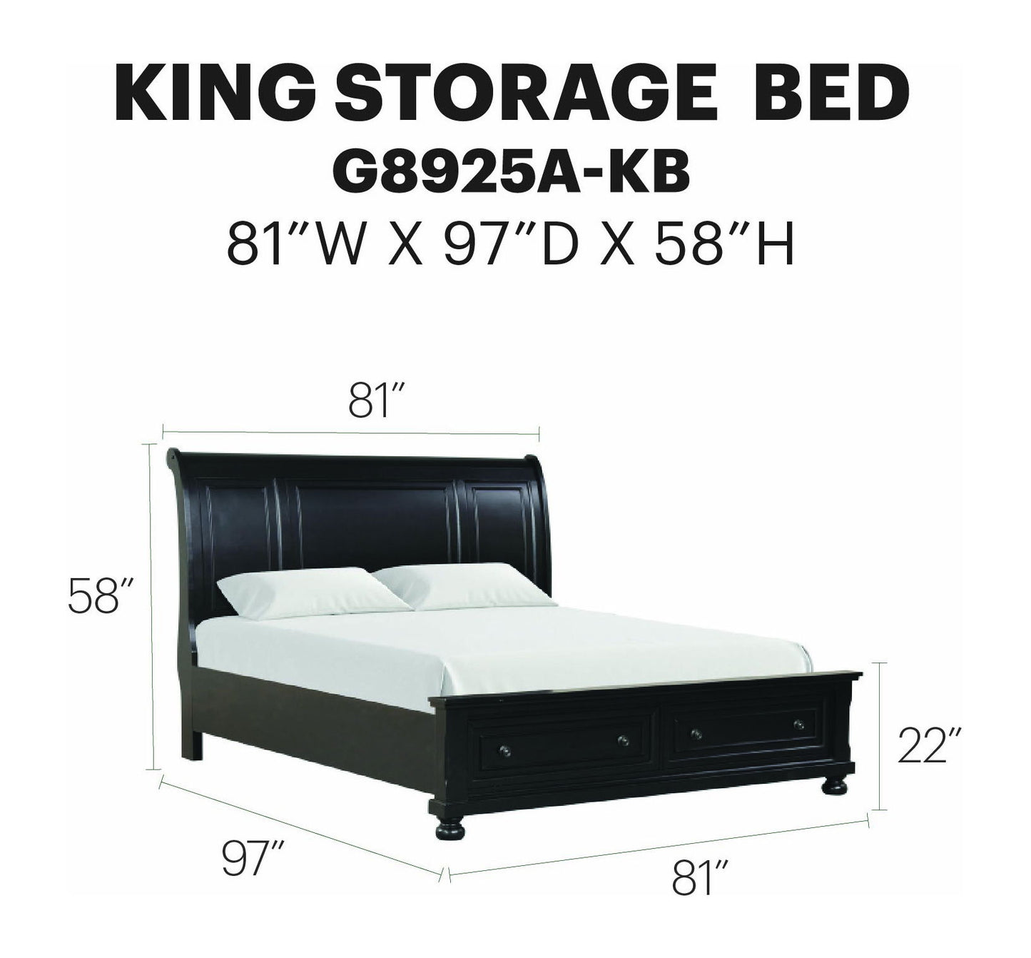 Glory Furniture - Meade - Bed