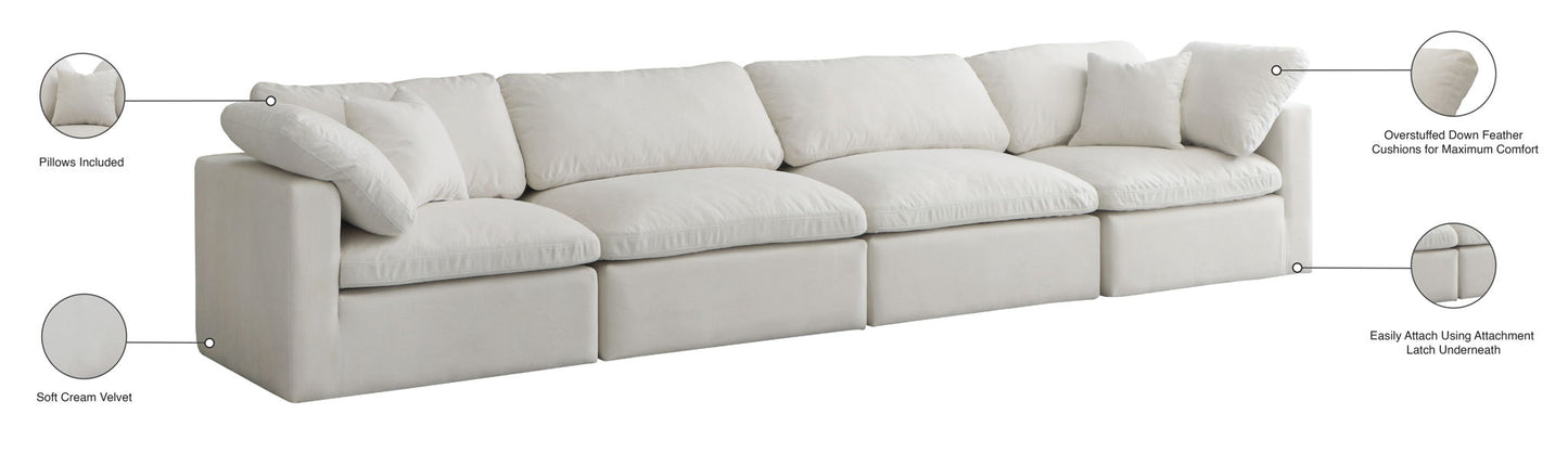 Plush - Modular 4 Seat Sofa