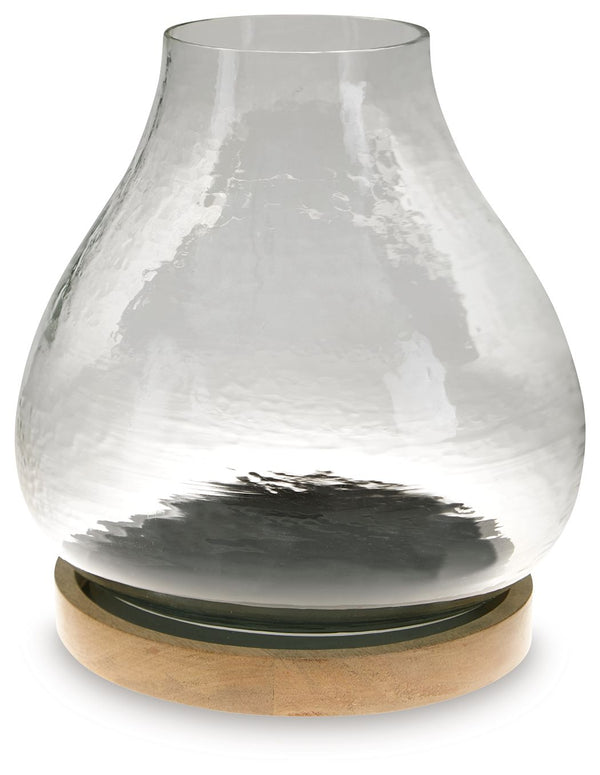 Adalisen - Candle Holder - Clear / Brown
