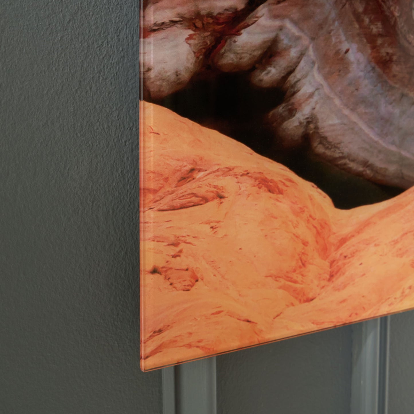 Deemsdon - Wall Art - Blue / Amber