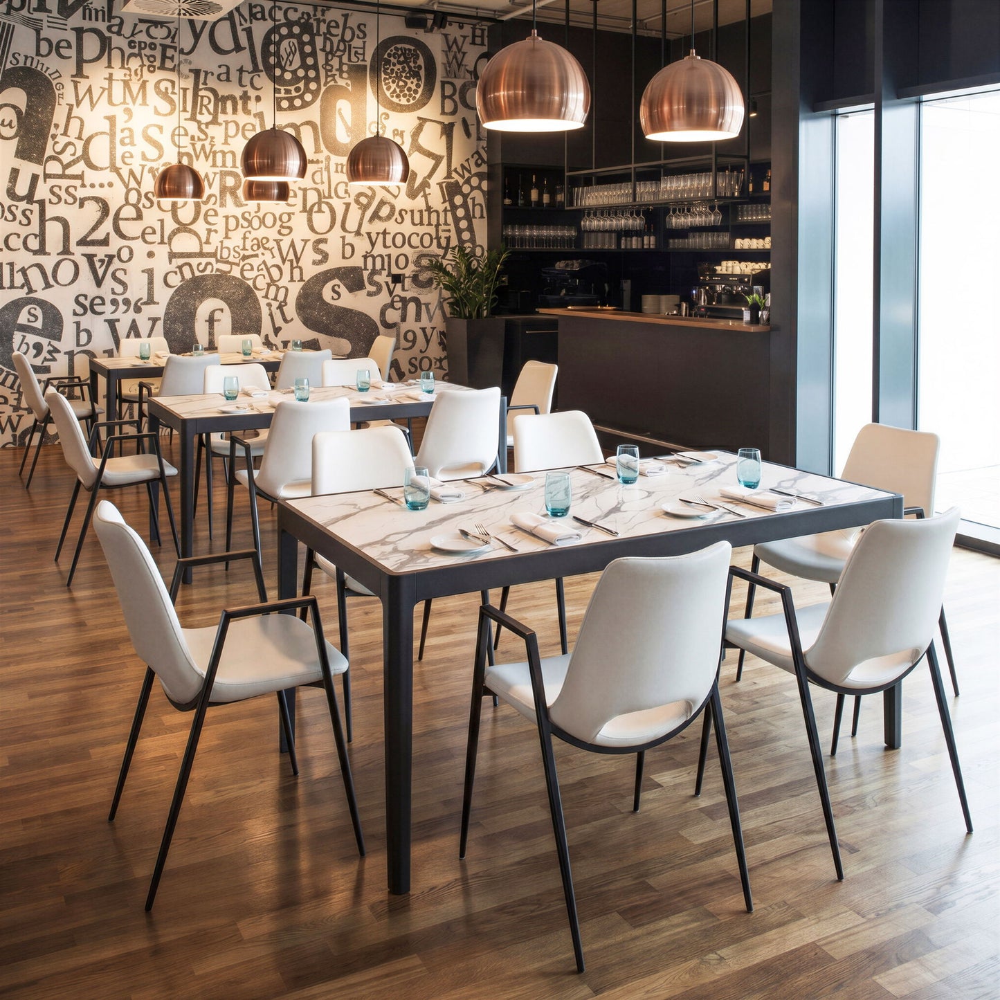 Tokai - Dining Table - White
